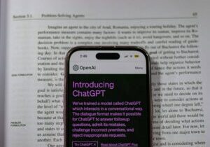 phone with chatgpt on using ai-generated content in academic writing